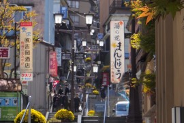 伊香保温泉街　写真提供：群馬県